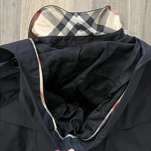 Burberry London Rain Trench Coat Size 14 - Picture 8 of 8